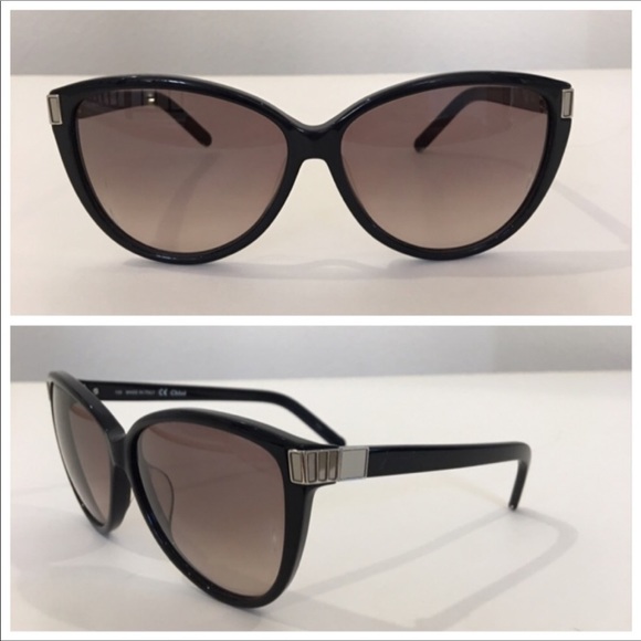 Chloe Accessories - Authentic CHLOE black cat eye sunglasses
